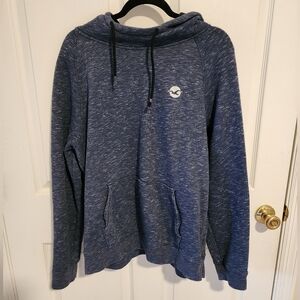 Hollister Sz XL Blue Spacedyed hoodie